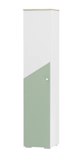 Шкаф для белья Банни НМ 041.43 Меренга/Макарун в Надыме - nadym.mebel-tymen.ru | фото