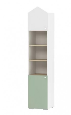 Шкаф для книг Банни НМ 041.44 Меренга/Макарун в Надыме - nadym.mebel-tymen.ru | фото