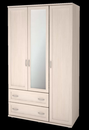 Шкаф для одежды 3-х дверный «Ника-Люкс» №18 в Надыме - nadym.mebel-tymen.ru | фото
