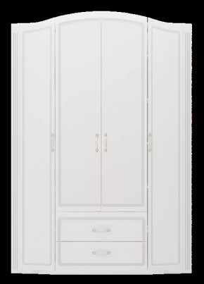 Шкаф для одежды четырехдверный без зеркала «Виктория» №2 в Надыме - nadym.mebel-tymen.ru | фото