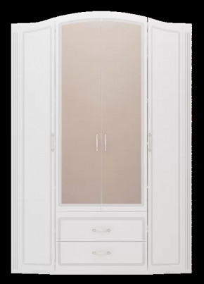 Шкаф для одежды четырехдверный с зеркалом «Виктория» №2 в Надыме - nadym.mebel-tymen.ru | фото