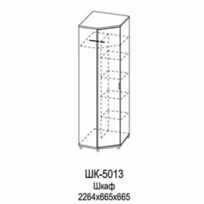 Шкаф для одежды и белья ШК-5013 Грейс в Надыме - nadym.mebel-tymen.ru | фото