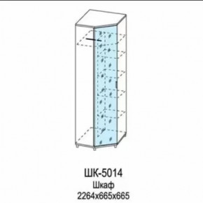 Шкаф для одежды и белья ШК-5014 Грейс в Надыме - nadym.mebel-tymen.ru | фото