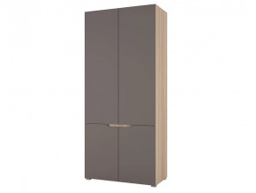 Шкаф двухстворчатый Анталия Сонома-Графит софт в Надыме - nadym.mebel-tymen.ru | фото