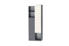 Шкаф Клео Шк-2, 800 мм, графит, миндаль Диал в Надыме - nadym.mebel-tymen.ru | фото
