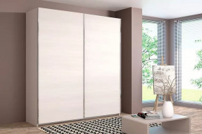 Шкаф-купе Иннэс-5 двухдверный 2000 мм Бодега белая в Надыме - nadym.mebel-tymen.ru | фото