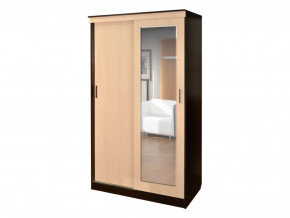 Шкаф-купе ПШ-1.2 М 1148 Венге/Дуб молочный в Надыме - nadym.mebel-tymen.ru | фото