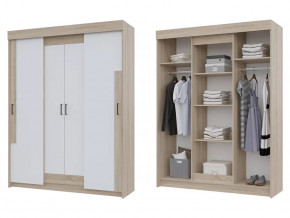 Шкаф купе Victor Сонома-Белый в Надыме - nadym.mebel-tymen.ru | фото