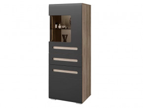 Шкаф Наоми ШК-24 графит нубук в Надыме - nadym.mebel-tymen.ru | фото