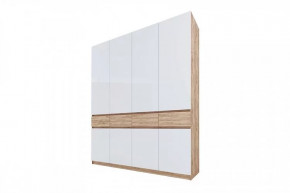 Шкаф распашной Турин белый глянец в Надыме - nadym.mebel-tymen.ru | фото