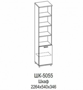 Шкаф ШК-5055 Грейс в Надыме - nadym.mebel-tymen.ru | фото