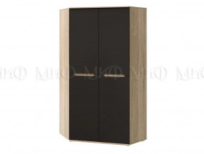 Шкаф угловой универсальный Ким Графит софт, сонома в Надыме - nadym.mebel-tymen.ru | фото