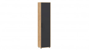 Шкаф «Витра» тип 1 Дуб Крафт золотой, Антрацит в Надыме - nadym.mebel-tymen.ru | фото