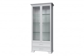Шкаф витрина-2 стекла "Грация" в Надыме - nadym.mebel-tymen.ru | фото