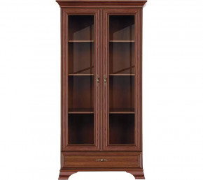 Шкаф-витрина Kentaki S320-REG2W1S Каштан в Надыме - nadym.mebel-tymen.ru | фото