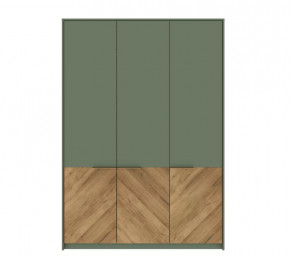 SIENA шкаф SZF3D (Дымчатый зеленый/Дуб вотан) в Надыме - nadym.mebel-tymen.ru | фото