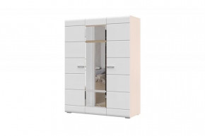 СИМБА Шкаф 3х-ств (ш1500*г570*в2000мм), Белый глянец в Надыме - nadym.mebel-tymen.ru | фото