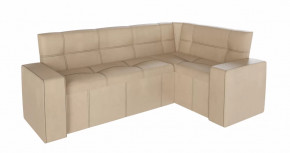 Скамья угловая со спальным местом КВАДРО Тип 4 Бежевый в Надыме - nadym.mebel-tymen.ru | фото