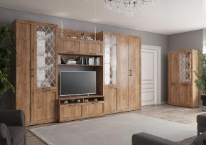 СОФИЯ Гостиная, ЛДСП Дуб крафт табачный/ рамка МДФ Дуб крафт табачный в Надыме - nadym.mebel-tymen.ru | фото