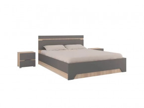 Спальный гарнитур Анталия Сонома-Графит софт в Надыме - nadym.mebel-tymen.ru | фото