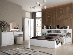 Спальный гарнитур Басямиф, белый в Надыме - nadym.mebel-tymen.ru | фото