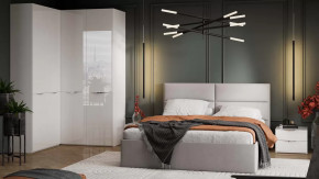 Спальный гарнитур «Глосс» №9 Белый Жемчуг, Белый глянец в Надыме - nadym.mebel-tymen.ru | фото