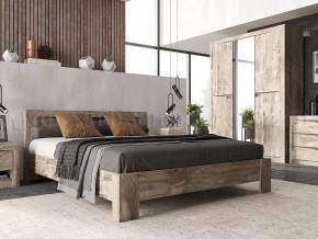 Спальный гарнитур Ривьера Дуб Юкон, Бетон темный в Надыме - nadym.mebel-tymen.ru | фото