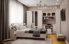 Спальный гарнитур Sherlock в Надыме - nadym.mebel-tymen.ru | фото