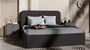 Спальный гарнитур «Тиффани» стандартный Базальт, Грей софт, Велюр Графит в Надыме - nadym.mebel-tymen.ru | фото