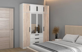 Спальный гарнитур Вегас (ЛДСП Белый) в Надыме - nadym.mebel-tymen.ru | фото