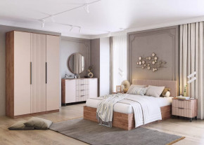 Спальня Тоскана, набор №2, дуб табачный/бисквит в Надыме - nadym.mebel-tymen.ru | фото