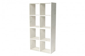 Стеллаж 8 секций 1392х700х294, цвет дуб грей в Надыме - nadym.mebel-tymen.ru | фото