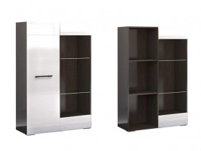 Стеллаж Ненси Венге-Белый глянец в Надыме - nadym.mebel-tymen.ru | фото