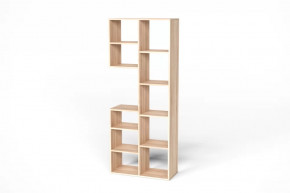 Стеллаж Элемент-2 дуб сонома Герда в Надыме - nadym.mebel-tymen.ru | фото