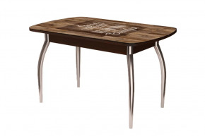 Стол Бостон, капучино/венге/хром триумф в Надыме - nadym.mebel-tymen.ru | фото