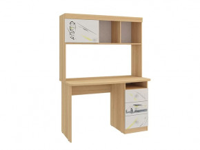 Стол Форсаж дуб сонома/белый в Надыме - nadym.mebel-tymen.ru | фото