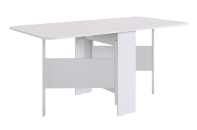 Стол-книжка раскладной Мечта 2 (белое дерево/белое дерево) в Надыме - nadym.mebel-tymen.ru | фото