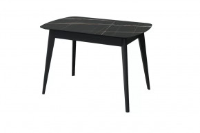 Стол обеденный Прайм, черный тунис/черный в Надыме - nadym.mebel-tymen.ru | фото