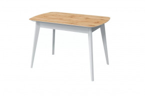 Стол обеденный Прайм, дуб вотан/белый в Надыме - nadym.mebel-tymen.ru | фото
