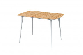 Стол обеденный Прайм Лайт, Дуб вотан/белый в Надыме - nadym.mebel-tymen.ru | фото