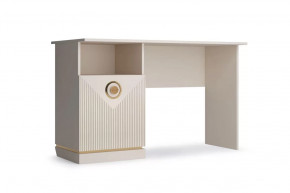 Стол письменный "Капри" Сатин/Сатин в Надыме - nadym.mebel-tymen.ru | фото