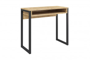 Стол письменный Леонардо, дуб бунратти/черный в Надыме - nadym.mebel-tymen.ru | фото