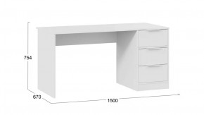 Стол письменный «Марли» Тип 2 Белый в Надыме - nadym.mebel-tymen.ru | фото