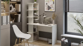 Стол письменный тип 4 Дуб крафт белый в Надыме - nadym.mebel-tymen.ru | фото