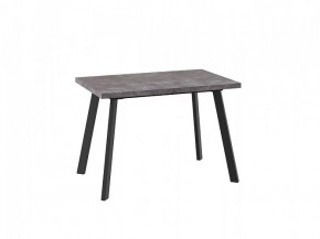 Стол раздвижной Borg-110, дымчатая керамика/черный в Надыме - nadym.mebel-tymen.ru | фото