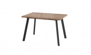 Стол раздвижной Borg-120, дуб велингтон/черный в Надыме - nadym.mebel-tymen.ru | фото