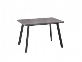 Стол раздвижной Borg-120, дымчатая керамика/черный в Надыме - nadym.mebel-tymen.ru | фото