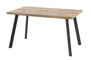 Стол раздвижной Borg-140, дуб каньон/черный в Надыме - nadym.mebel-tymen.ru | фото