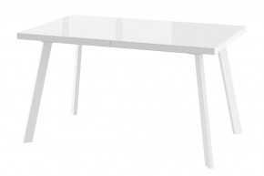Стол раздвижной Borg-140, оптивайт белый/белый в Надыме - nadym.mebel-tymen.ru | фото