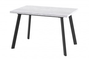 Стол раздвижной Borg-140, серый сланец/черный в Надыме - nadym.mebel-tymen.ru | фото